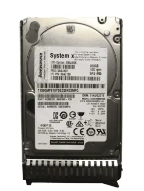 00AJ097 IBM 300GB SAS 10K SAS 6G SFF HDD (image for) 00AJ097 IBM 300GB SAS 10K SAS 6G SFF HDD