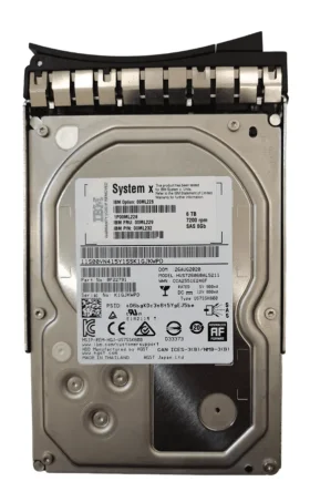 00ML228 IBM 6TB 7.2K 6G 3.5in SED NL SAS G2HS HDD (image for) 00ML228 IBM 6TB 7.2K 6G 3.5in SED NL SAS G2HS HDD