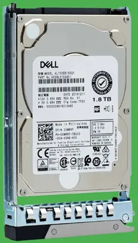 00WRRF Dell 1.8tb 10K SAS 12gbps SFF HDD in 14-17G Caddy (image for) 00WRRF Dell 1.8tb 10K SAS 12gbps SFF HDD in 14-17G Caddy