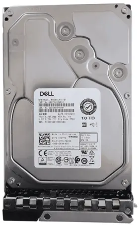 014YYC Dell MG06SCA10TEY 10TB 7.2K RPM SAS 12Gb/s 3.5in 512e Hard Drive (image for) 014YYC Dell MG06SCA10TEY 10TB 7.2K RPM SAS 12Gb/s 3.5in 512e Hard Drive