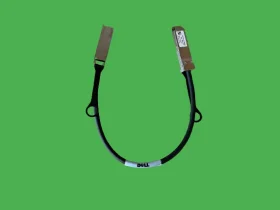 01M31V Dell DAC-QSFP-40G-0.5M QSFP Passive Copper Cable (image for) 01M31V Dell DAC-QSFP-40G-0.5M QSFP Passive Copper Cable