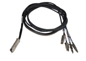 038-003-708 EMC 2M QSFP to 4HSSDC Cable (image for) 038-003-708 EMC 2M QSFP to 4HSSDC Cable