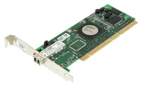 04U852 Dell 64-bit 133MHz Fibre Channel 2Gbps PCI-X HBA Card (image for) 04U852 Dell 64-bit 133MHz Fibre Channel 2Gbps PCI-X HBA Card
