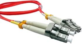 1 Meter Multimode Duplex Fiber Optic Cable LC to LC (image for) 1 Meter Multimode Duplex Fiber Optic Cable LC to LC