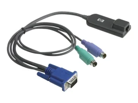 262587-B21 HP KVM/IP PS/2 VGA RJ45 CAT5 Console Adapter (image for) 262587-B21 HP KVM/IP PS/2 VGA RJ45 CAT5 Console Adapter