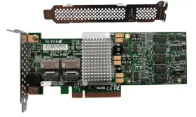 AOC-USAS2LP-H8I SuperMicro BC 2108 8-Port 6Gbps Raid Controller (image for) AOC-USAS2LP-H8I SuperMicro BC 2108 8-Port 6Gbps Raid Controller
