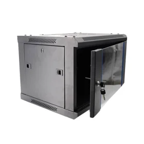 Generic 6U Fixed Wall Mounted Server Rack with Tempered Glass (image for) Generic 6U Fixed Wall Mounted Server Rack with Tempered Glass