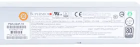 PWS-504P-1R SuperMicro 500W 1U Redundant Power Supply (image for) PWS-504P-1R SuperMicro 500W 1U Redundant Power Supply