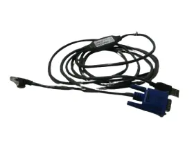 IBM 3 Meter Console Switch USB/VGA Network Equipment Cable (image for) IBM 3 Meter Console Switch USB/VGA Network Equipment Cable