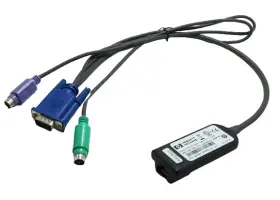 396632-001 HP KVM PS/2 CAT5 INTERFACE ADAPTER (image for) 396632-001 HP KVM PS/2 CAT5 INTERFACE ADAPTER