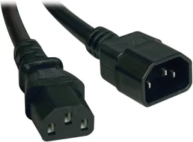 39M5510 IBM 5M Heavy-Duty Power Extension C13 to C14 Power Cable (image for) 39M5510 IBM 5M Heavy-Duty Power Extension C13 to C14 Power Cable