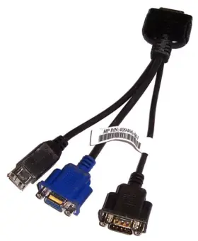 416003-001 HPE HP Local I/O Cable (409496-001) (image for) 416003-001 HPE HP Local I/O Cable (409496-001)