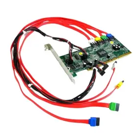 HP 370901-001 Adaptec AIC-8130 4-Port SATA PCI-X Controller Card (image for) HP 370901-001 Adaptec AIC-8130 4-Port SATA PCI-X Controller Card