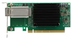 CX455A Dell Mellanox CONNECTX-4 Single Port 100Gb QSFP+ LP NIC (image for) CX455A Dell Mellanox CONNECTX-4 Single Port 100Gb QSFP+ LP NIC