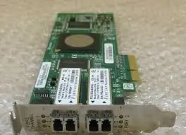 QLE2462 Qlogic Dual 4GBps PCI-E HBA Fibre FC Card (image for) QLE2462 Qlogic Dual 4GBps PCI-E HBA Fibre FC Card