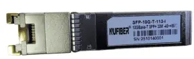 SFP-10G-T-S Cisco Compatible 10GBASE-T Copper RJ-45 Transceiver (image for) SFP-10G-T-S Cisco Compatible 10GBASE-T Copper RJ-45 Transceiver