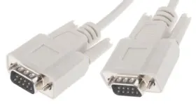 RS-232 Serial Cable Assembly 1.8m Male to Male, DB9 to DB9 (image for) RS-232 Serial Cable Assembly 1.8m Male to Male, DB9 to DB9