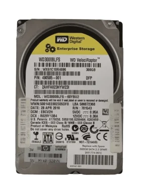 WD3000BLFS-01YBU1 Western Digital VelociRaptor 300GB HDD (image for) WD3000BLFS-01YBU1 Western Digital VelociRaptor 300GB HDD
