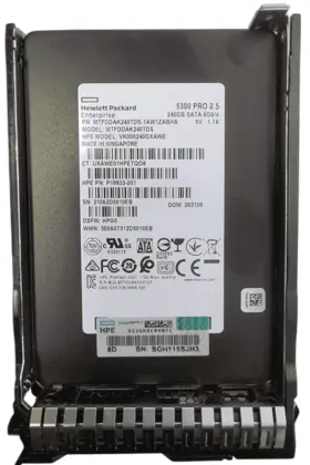 P19935-B21 HPE G8-G10 240GB 2.5in SATA 6G RI SC SSD (image for) P19935-B21 HPE G8-G10 240GB 2.5in SATA 6G RI SC SSD