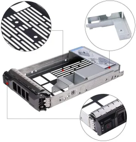 WYDZKJ Dell 3.5 inch Hard Drive Tray(Caddy) with 2.5Inch Adapter (image for) WYDZKJ Dell 3.5 inch Hard Drive Tray(Caddy) with 2.5Inch Adapter